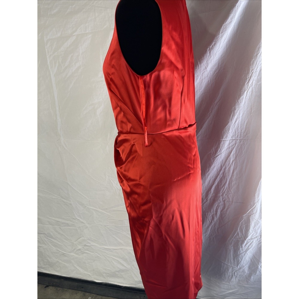 Donna Karan Women Sleeveless Red Dress Size 2 - Picture 4 of 16